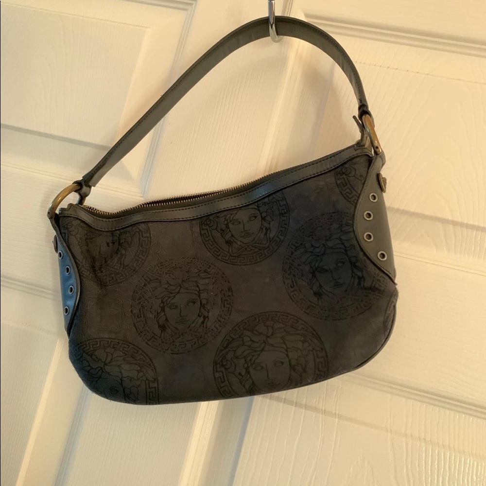 Black Versace purse